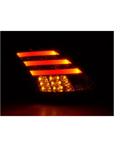 Fanali posteriori a LED set Suzuki Swift 2011- rosso / nero