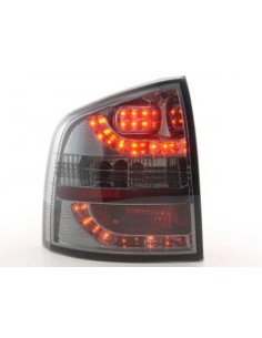 Fanali posteriori a LED set Skoda Octavia Combi tipo 1Z 05-12 nero
