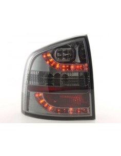 Fanali posteriori a LED set Skoda Octavia Combi tipo 1Z 05-12 nero 2