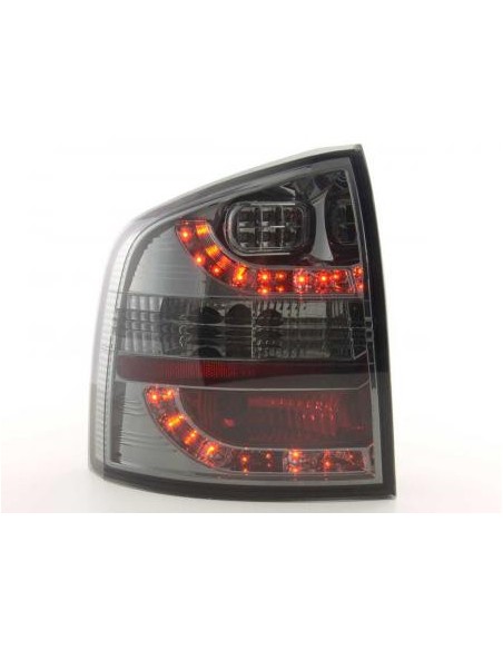 Fanali posteriori a LED set Skoda Octavia Combi tipo 1Z 05-12 nero