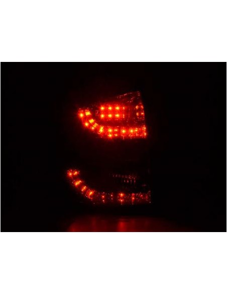 Fanali posteriori a LED set Skoda Octavia Combi tipo 1Z 05-12 nero