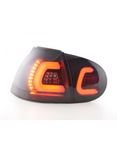 Fanali posteriori a LED set VW Golf 5 03-08 nero