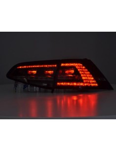 Fanali posteriori a LED set VW Golf 7 del 2012 fumo 2