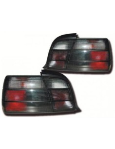 Fanali posteriori BMW Serie 3 Coupe tipo E36 91-98 neri