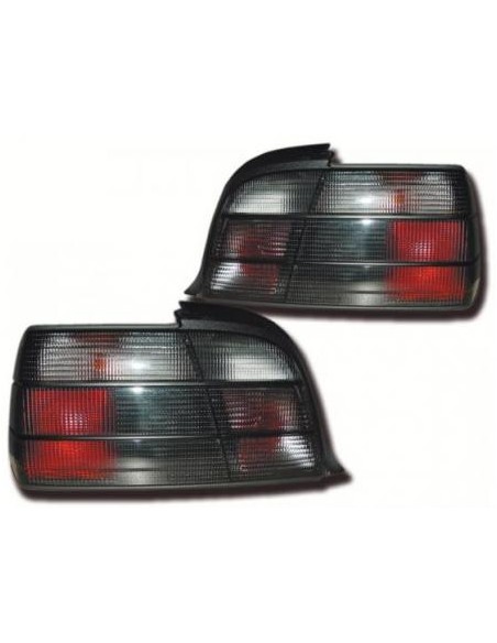 Fanali posteriori BMW Serie 3 Coupe tipo E36 91-98 neri