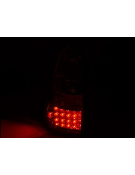 Fanali posteriori LED set Peugeot 307 01-04 nero