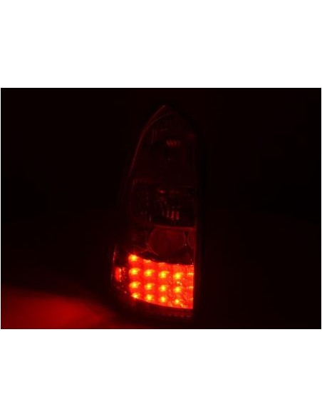 Fanali posteriori LED set Peugeot 307 01-04 nero