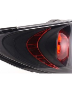 Fanali posteriori Peugeot 206 CC tipo 2 *** 99-06 nero 2