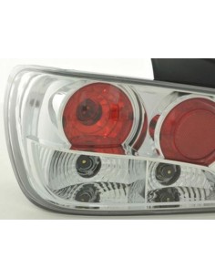 Fanali posteriori set Peugeot 406 4 porte. Tipo 8 *** 95-98 nero / cromato 2