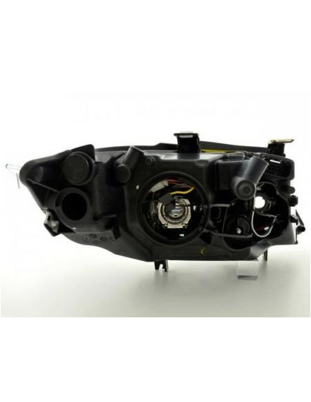 Fari Angel Eyes BMW Serie 3 berlina / touring tipo E90 / E91 05-08 neri