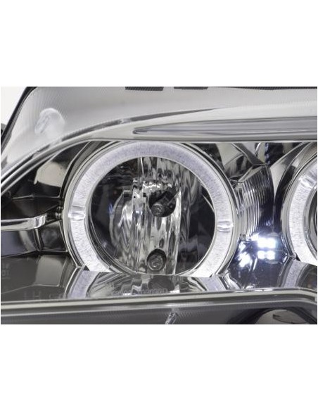 Fari allo xeno BMW 3er E46 Coupe / Cabrio 03-05 cromati
