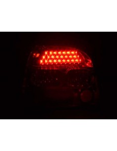 Set di luci posteriori a LED VW Golf 3 tipo 1HXO 92-97 cromato 2