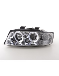 Set di fari Audi A4 tipo 8E 01-04 cromato