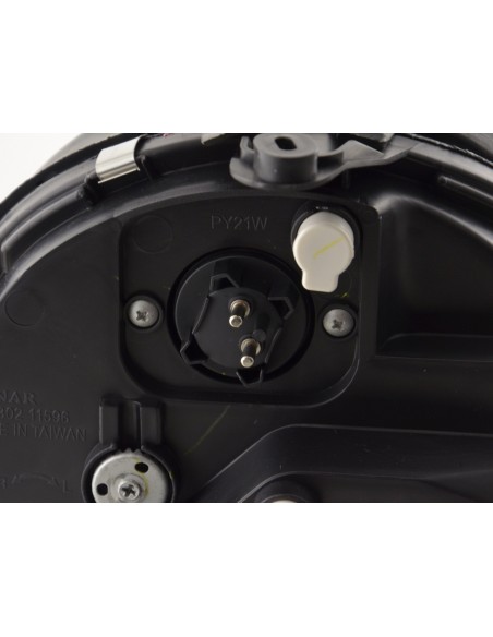 Faro Angel Eyes Mercedes Classe E tipo W210 99-01 cromato