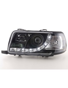 Faro Daylight LED DRL look Audi 80 tipo B4 91-94 nero 2