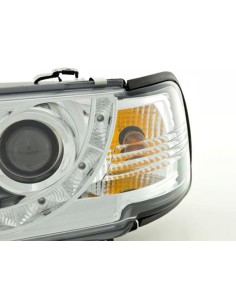 Faro Daylight LED DRL look Audi 80 tipo B4 91-94 cromato 2