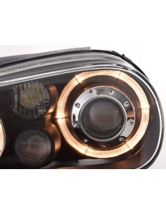 Faro Angel Eyes VW Golf 4 tipo 1J 98-03 nero 2