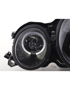 Faro Angel Eyes Mercedes Classe E tipo W210 99-01 nero 2