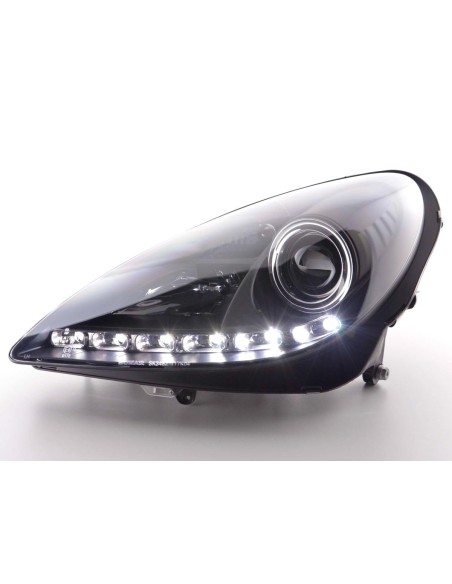 Faro Daylight LED DRL look Mercedes SLK R171 04-11 nero