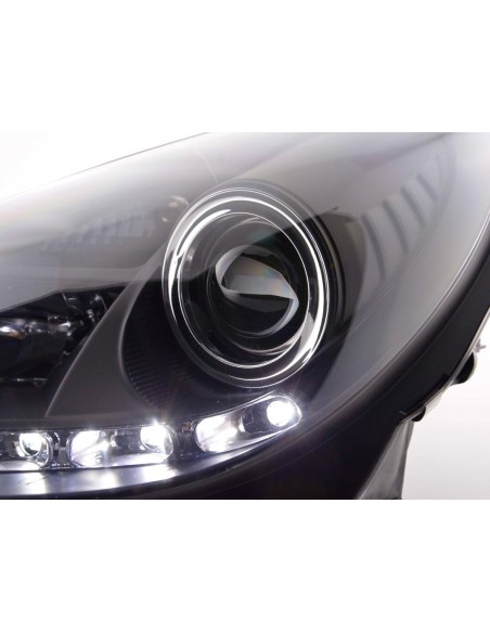 Faro Daylight LED DRL look Mercedes SLK R171 04-11 nero