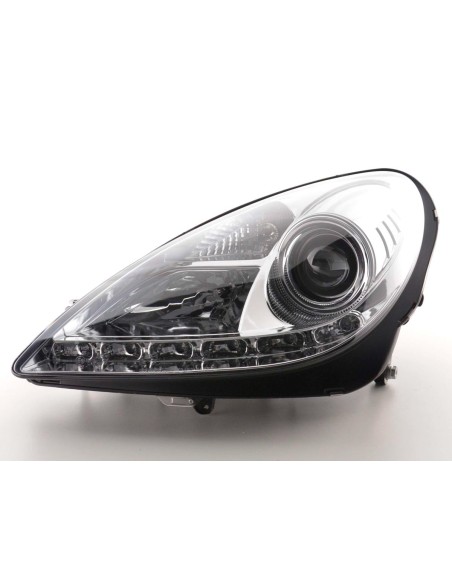 Faro Daylight LED DRL look Mercedes SLK R171 04-11 cromato