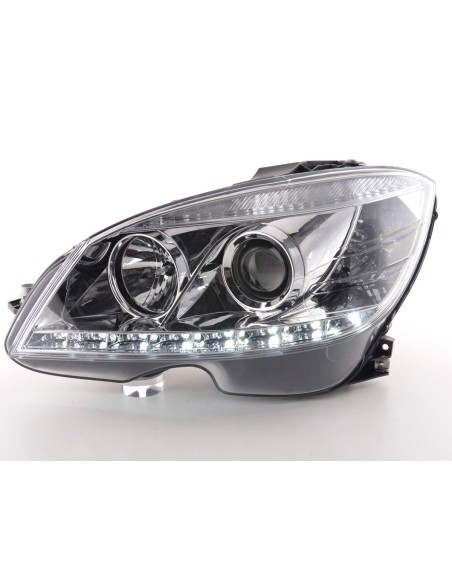 Faro Daylight LED DRL look Mazda 6 berlina 02-07 cromato