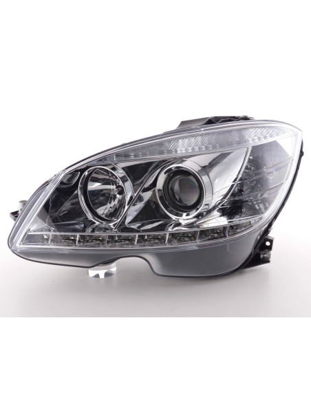 Faro Daylight LED DRL look Mazda 6 berlina 02-07 cromato