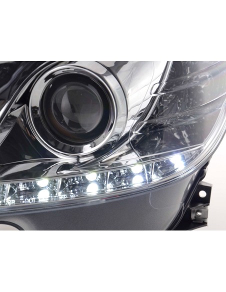 Faro Daylight LED DRL look Mazda 6 berlina 02-07 cromato