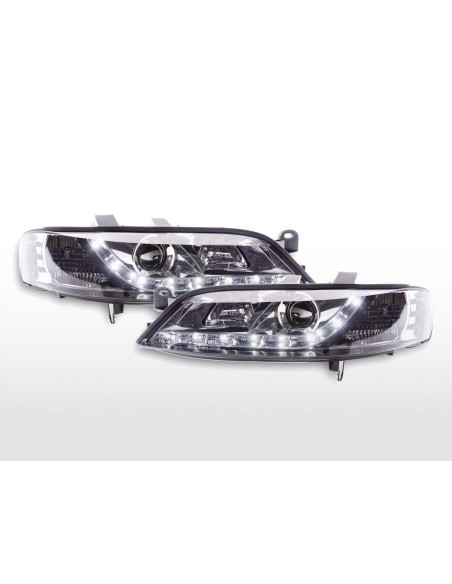 Faro Daylight LED DRL look Opel Vectra B 99-02 cromato