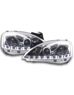 Faro Daylight LED DRL look Opel Astra H cromato