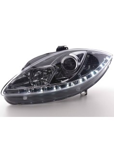 Faro Daylight LED DRL look Seat Leon tipo 1P / Altea / Toledo tipo 5P 05-09 cromato 2