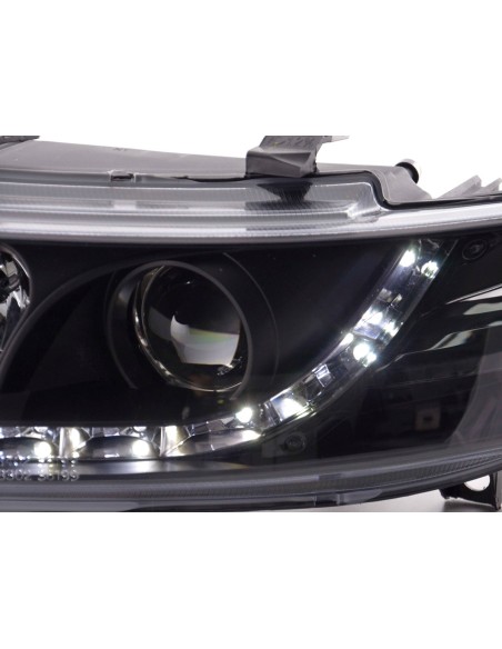 Faro Daylight LED DRL look Seat Leon 1P 09- nero