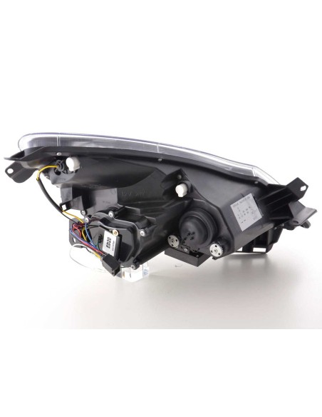 Faro diurno Luci di marcia diurna a LED Opel Corsa D 06- nero