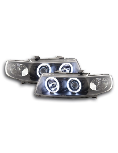 Faro Set Angel Eyes CCFL Seat Leon (1M) 99-06 nero