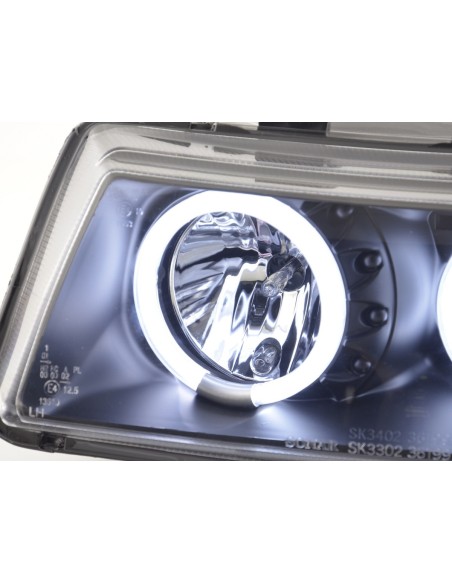Faro Set Angel Eyes CCFL Seat Leon (1M) 99-06 nero