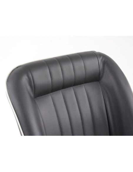 FK Oldtimersitze Sedili avvolgenti per auto in stile retrò nero / bianco