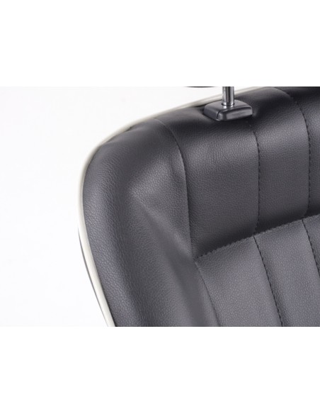 FK Oldtimersitze Sedili avvolgenti per auto in stile retrò nero / bianco
