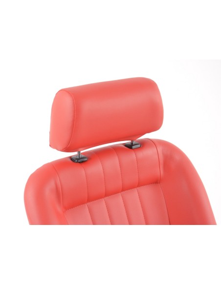 FK Oldtimersitze Sedili avvolgenti per auto in stile retrò rosso