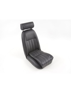 FK Oldtimersitze Sedili avvolgenti per auto Set Classic 4 neri con poggiatesta 2