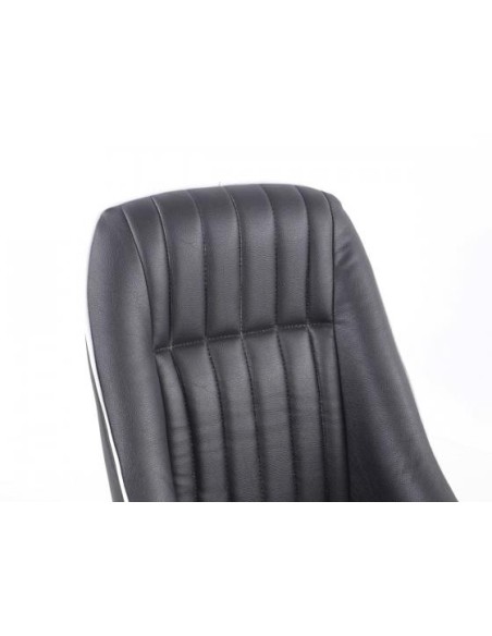 FK Oldtimersitze Sedili avvolgenti per auto Set Montgomery in un look retrò nero / bianco
