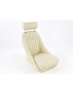 FK Oldtimersitze Sedili avvolgenti per auto Set Montgomery in beige retrò 2