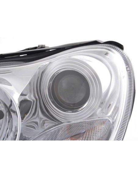 Set faro Mercedes Classe S tipo W220 02-05 cromato