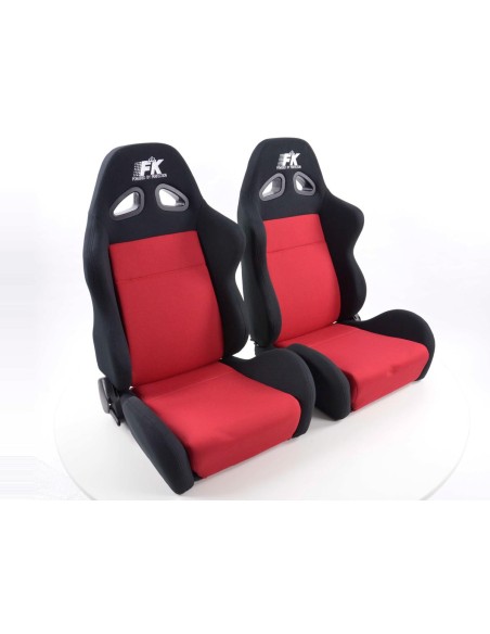 Sedili sportivi FK I seggiolini auto semiguscio conferiscono un aspetto super sportivo al look da sport motoristico