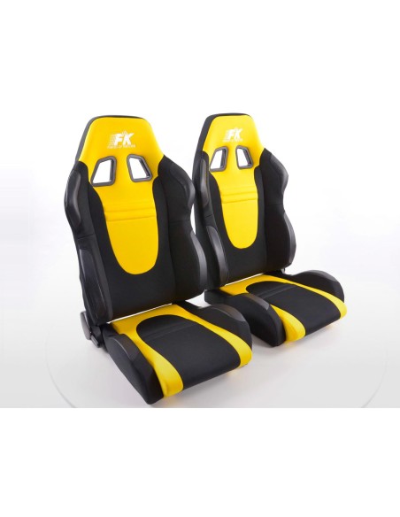 Sedili sportivi FK Sedili semi-avvolgenti automatici Set Auto da corsa in stile motorsport
