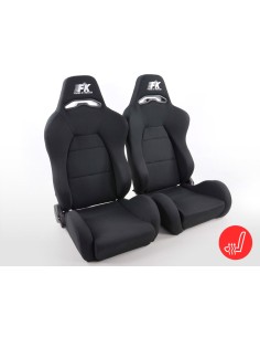 FK sedili sportivi sedili semiguscio per auto Set Streetfighter con riscaldamento sedile