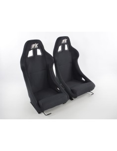 I sedili sportivi FK, i sedili avvolgenti completi per auto, conferiscono a San Francisco un look da sport motoristico