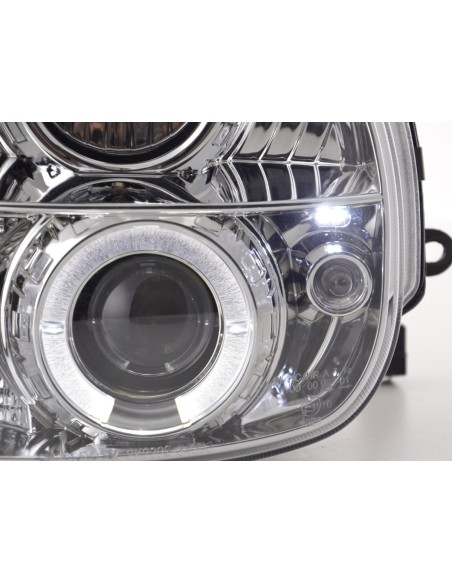 Set faro Renault Twingo 93-00 cromato