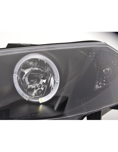 Kit fari Renault Megane 2 3/5 porte. 03-06 nero
