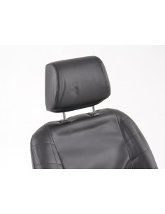 Sedili d'epoca FK sedili avvolgenti completi in nero dal look retrò 2