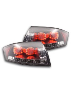 Set di luci posteriori a LED Audi TT tipo 8N 99-06 nero per guida a destra